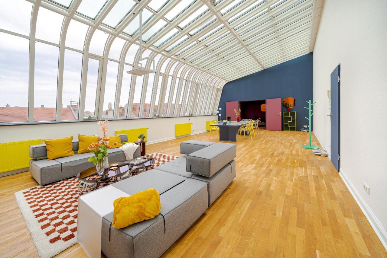 Appartamento Sky Loft In The Heart Of Berlino Esterno foto